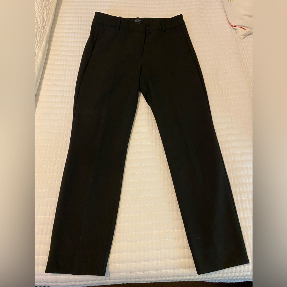 J.Crew Ruby Pants Black Size 8
